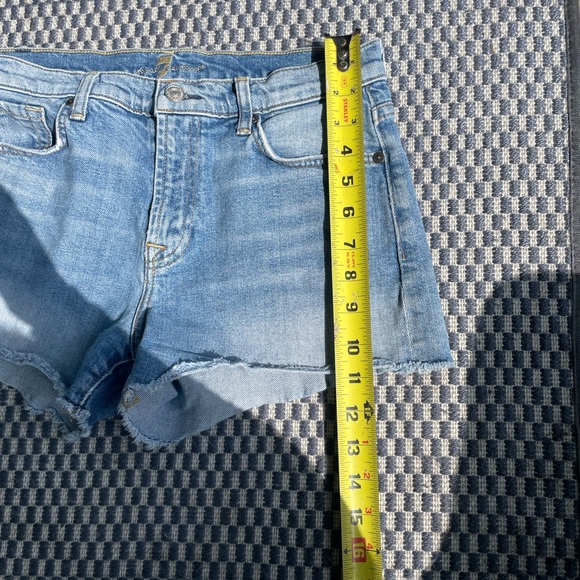 Y2K 7 For All Mankind Jean Shorts - Picture 6 of 9
